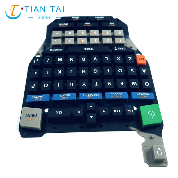 Push Button Switch Silicone Rubber Keypad