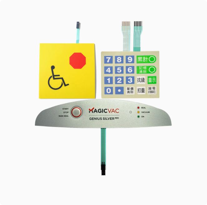 PVC rugalmas membrán kapcsoló