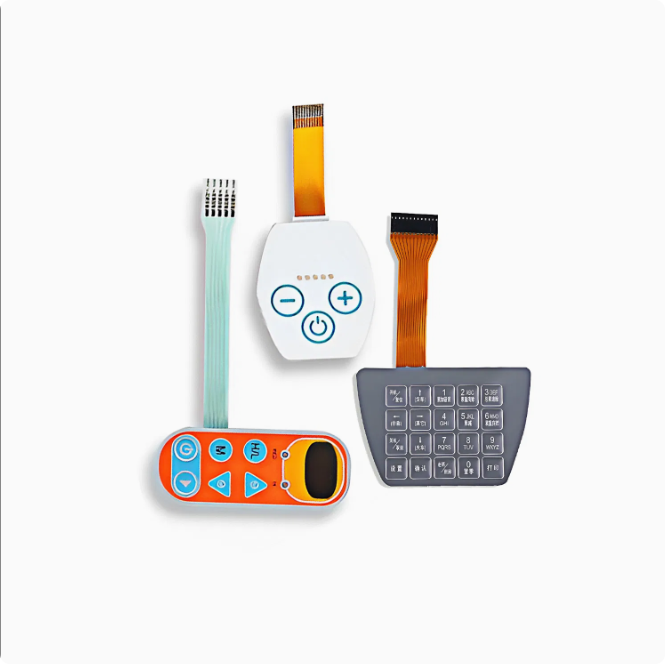 Ellenállási ipari billentyűzet membrán technológia